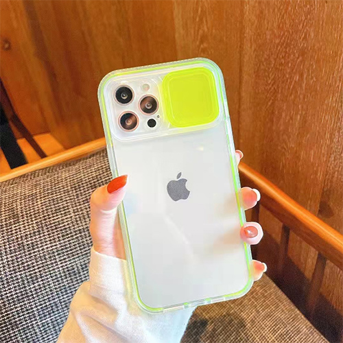 Սլայդ տեսախցիկի կափարիչ IPhone-ի ամուր պատյան